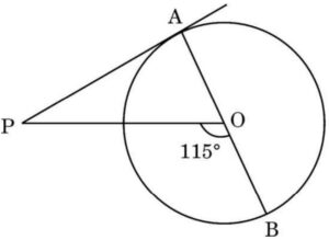 Circle with tangent