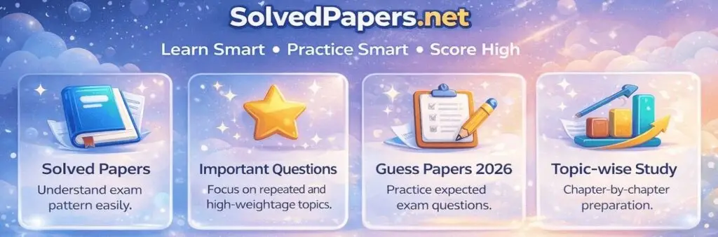 Solved papers